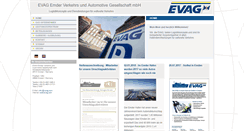 Desktop Screenshot of evag.com